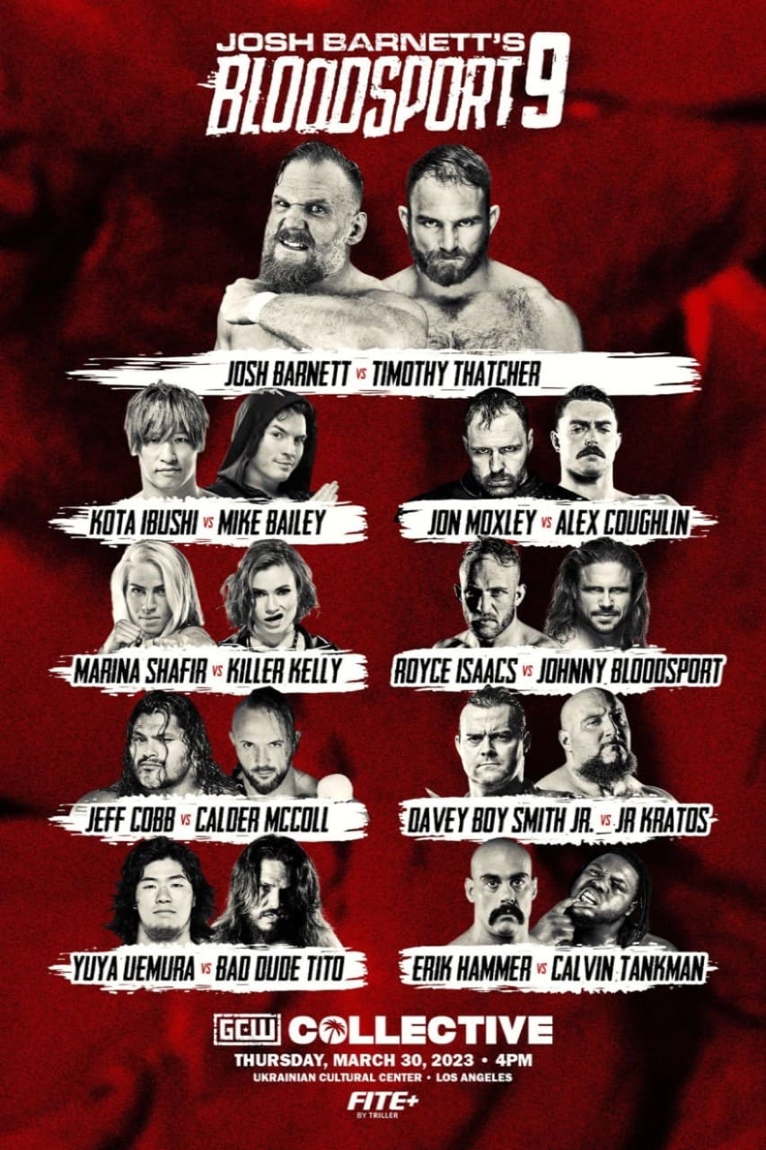 GCW Josh Barnett's Bloodsport 9 | GCW Josh Barnett's Bloodsport 9