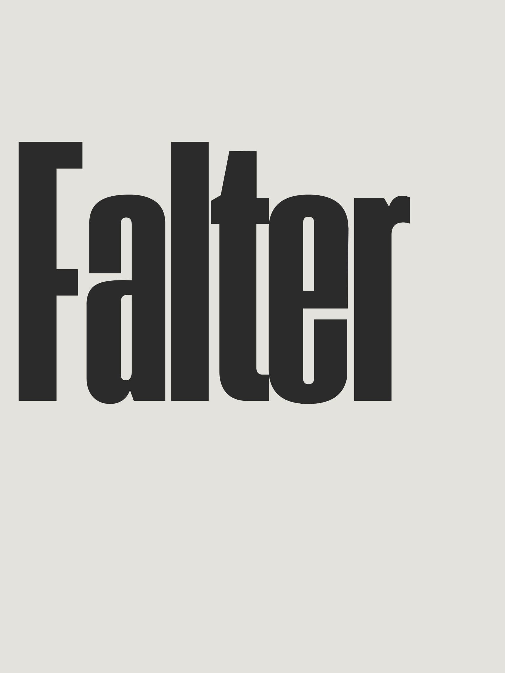 Falter | Falter