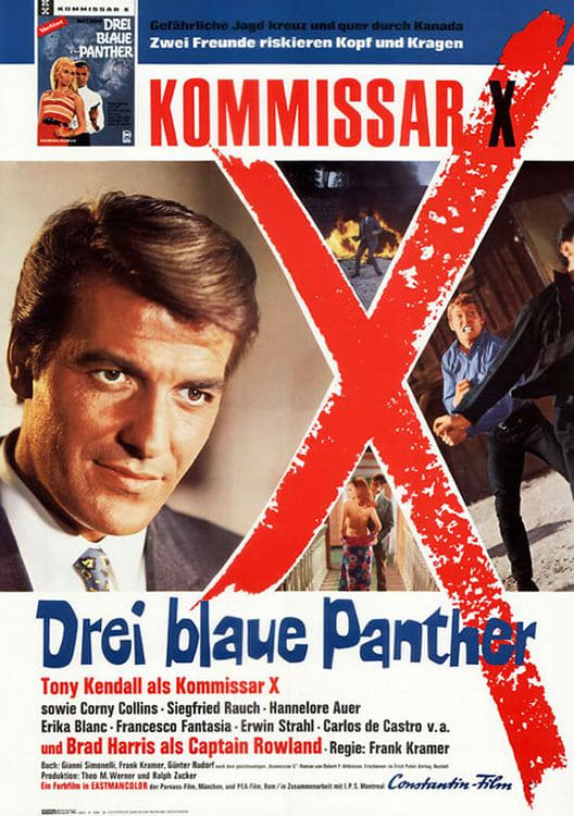 Kommissar X - Drei blaue Panther | Kommissar X - Drei blaue Panther