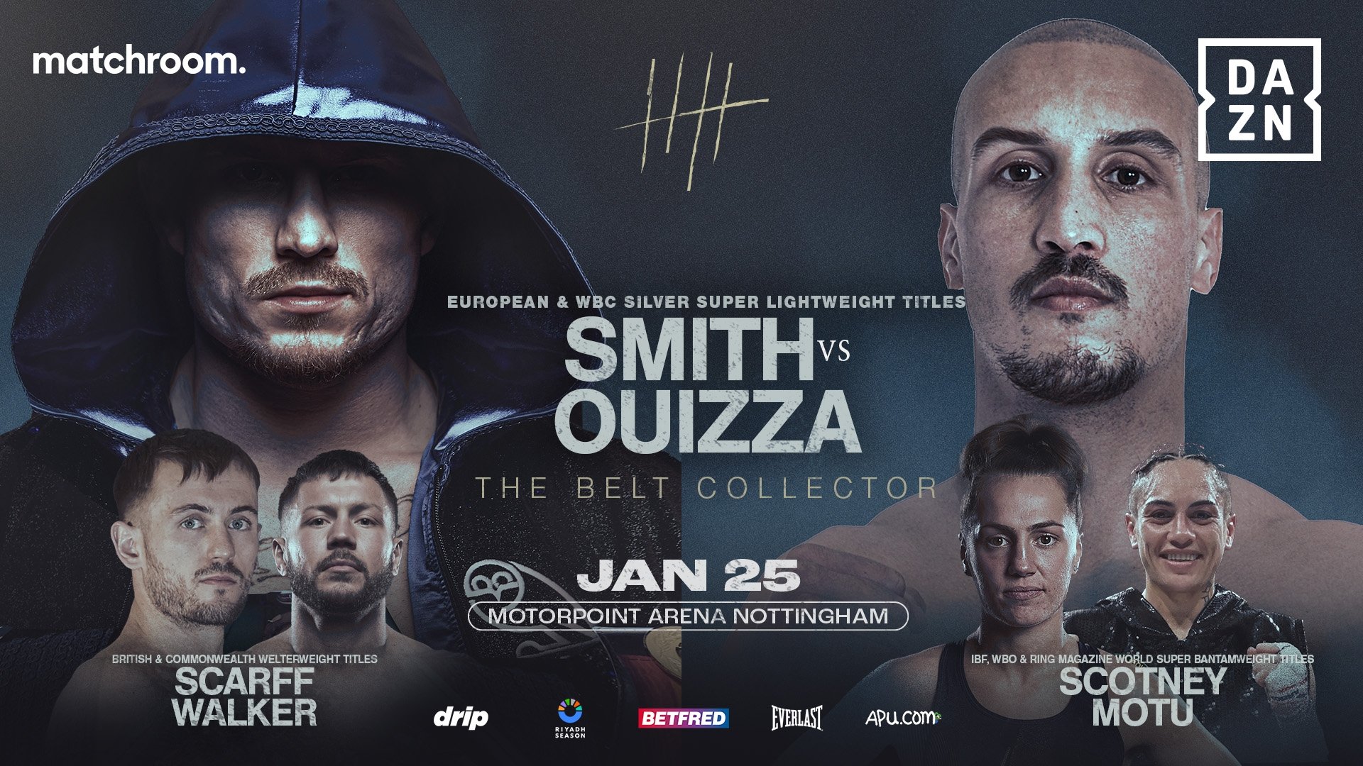 Dalton Smith vs. Walid Ouizza|Dalton Smith vs. Walid Ouizza