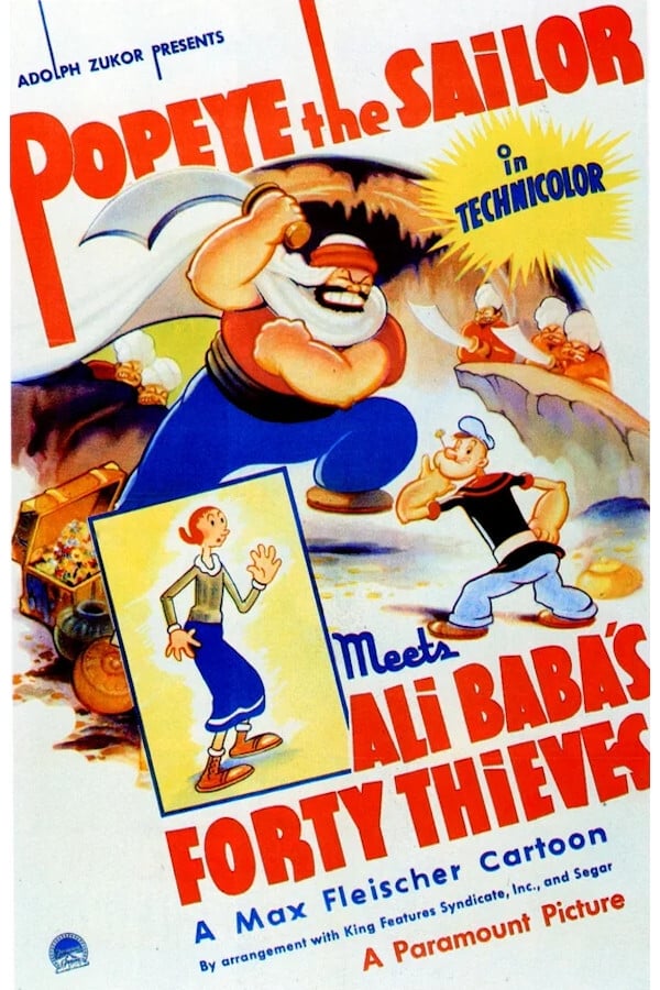 Popeye the Sailor Meets Ali Baba's Forty Thieves | Popeye the Sailor Meets Ali Baba's Forty Thieves