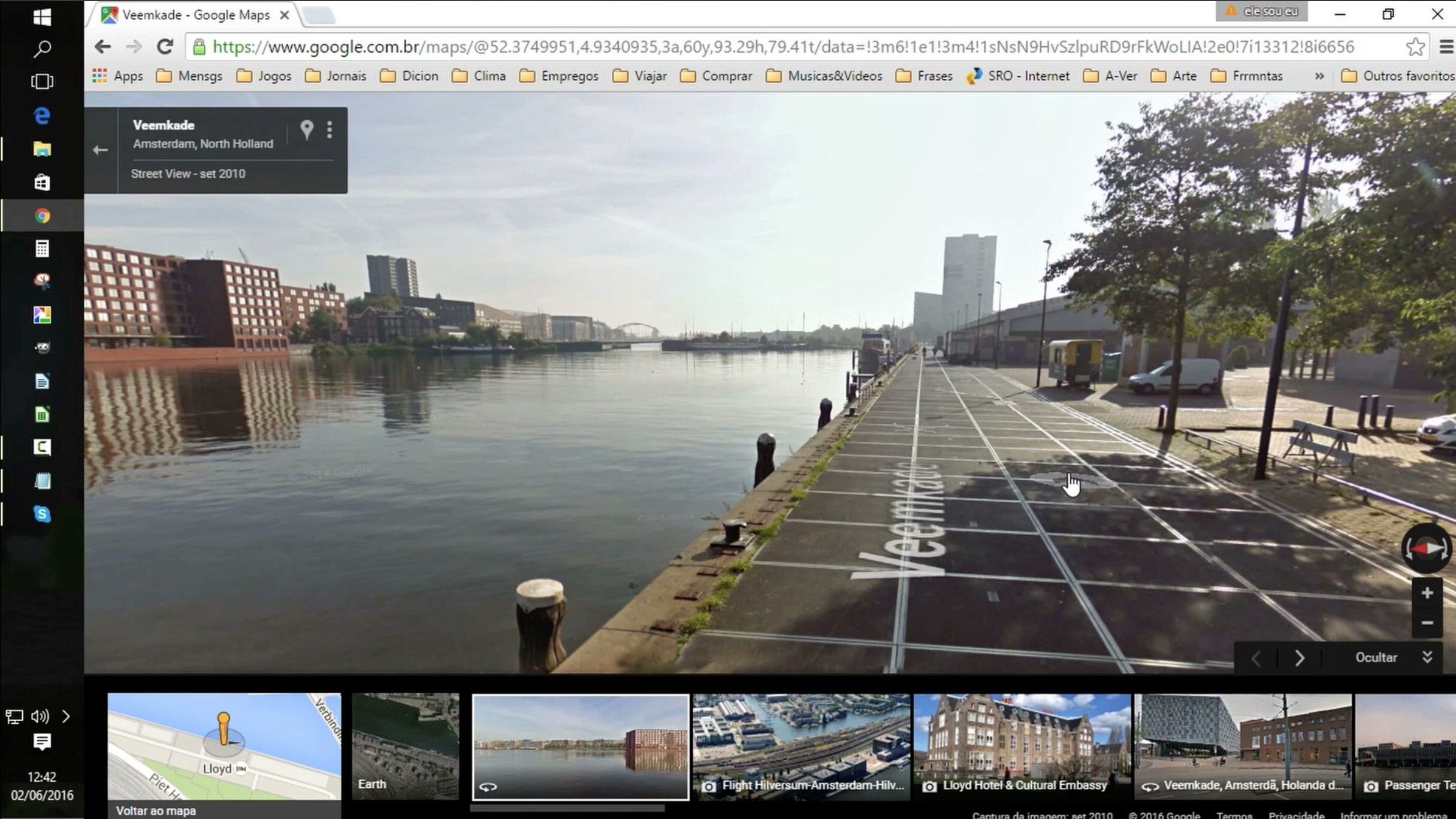 Visita ao Lloyd Hotel pelo Google Earth|Visita ao Lloyd Hotel pelo Google Earth