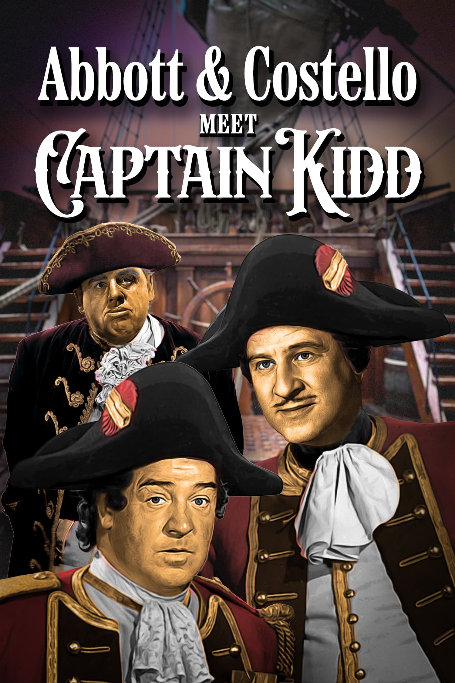 ابوت و کاستلو با کاپیتان کید ملاقات میکنند | Abbott and Costello Meet Captain Kidd