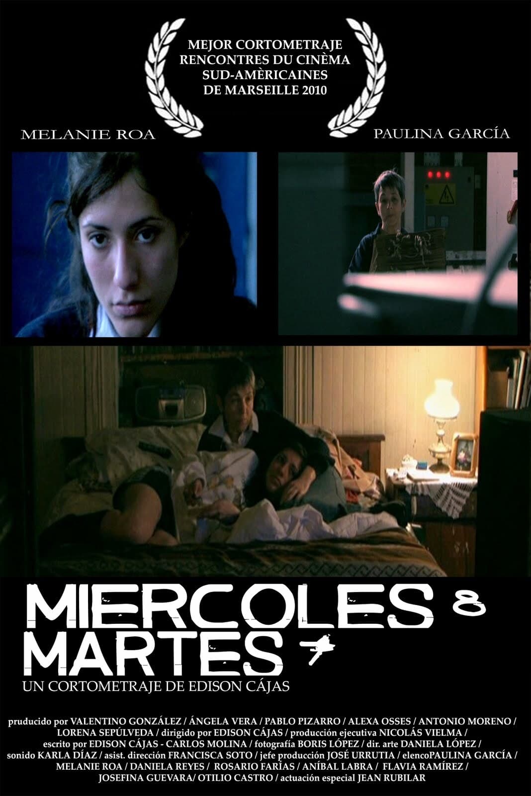 Miércoles 8 / Martes 7 | Miércoles 8 / Martes 7