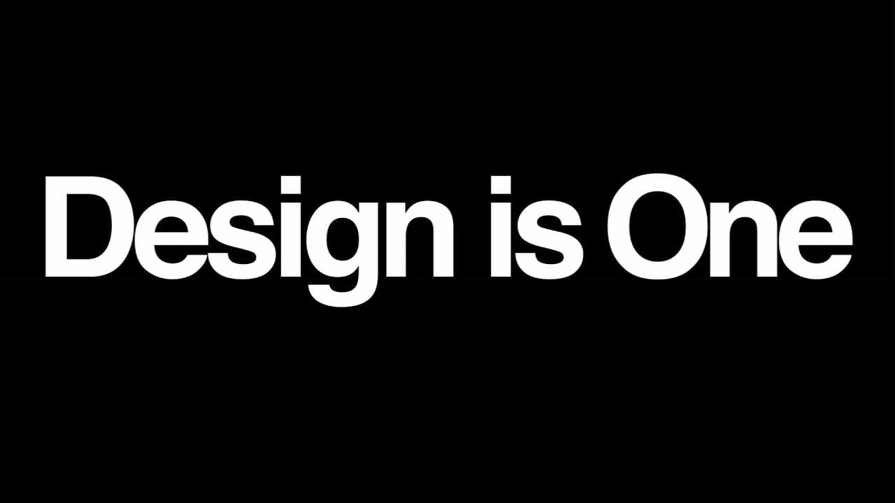 Design Is One|Design Is One