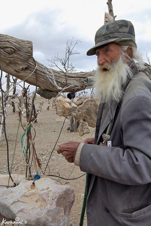 The Old Man and his Garden of Stones | The Old Man and his Garden of Stones