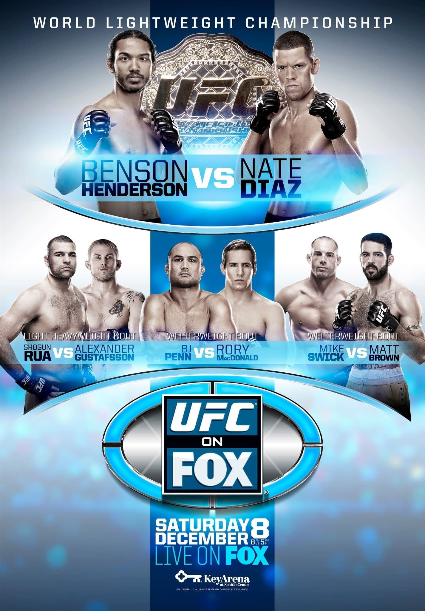 UFC on Fox 5: Henderson vs. Diaz | UFC on Fox 5: Henderson vs. Diaz