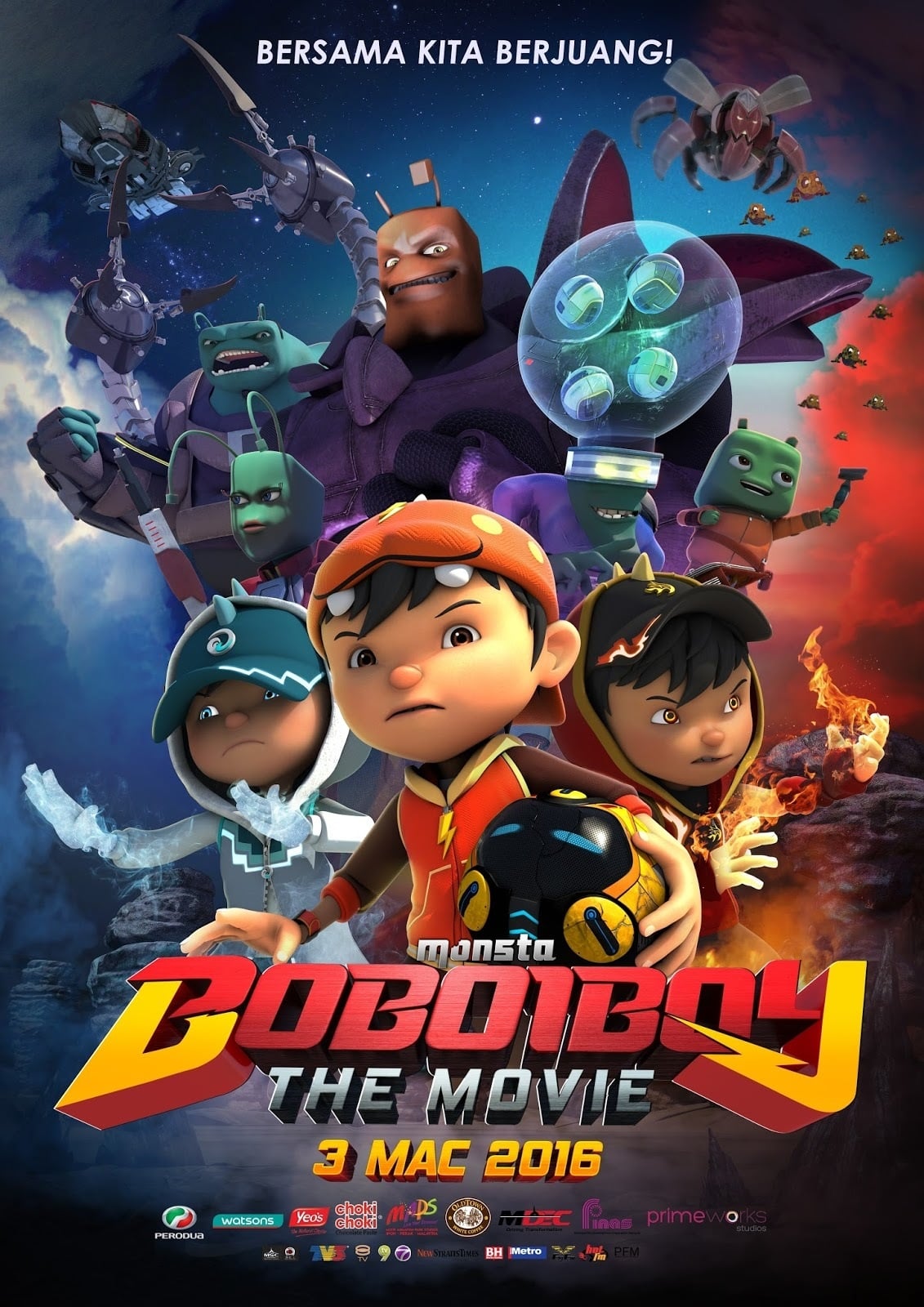 بوبوی بوی | BoBoiBoy: The Movie