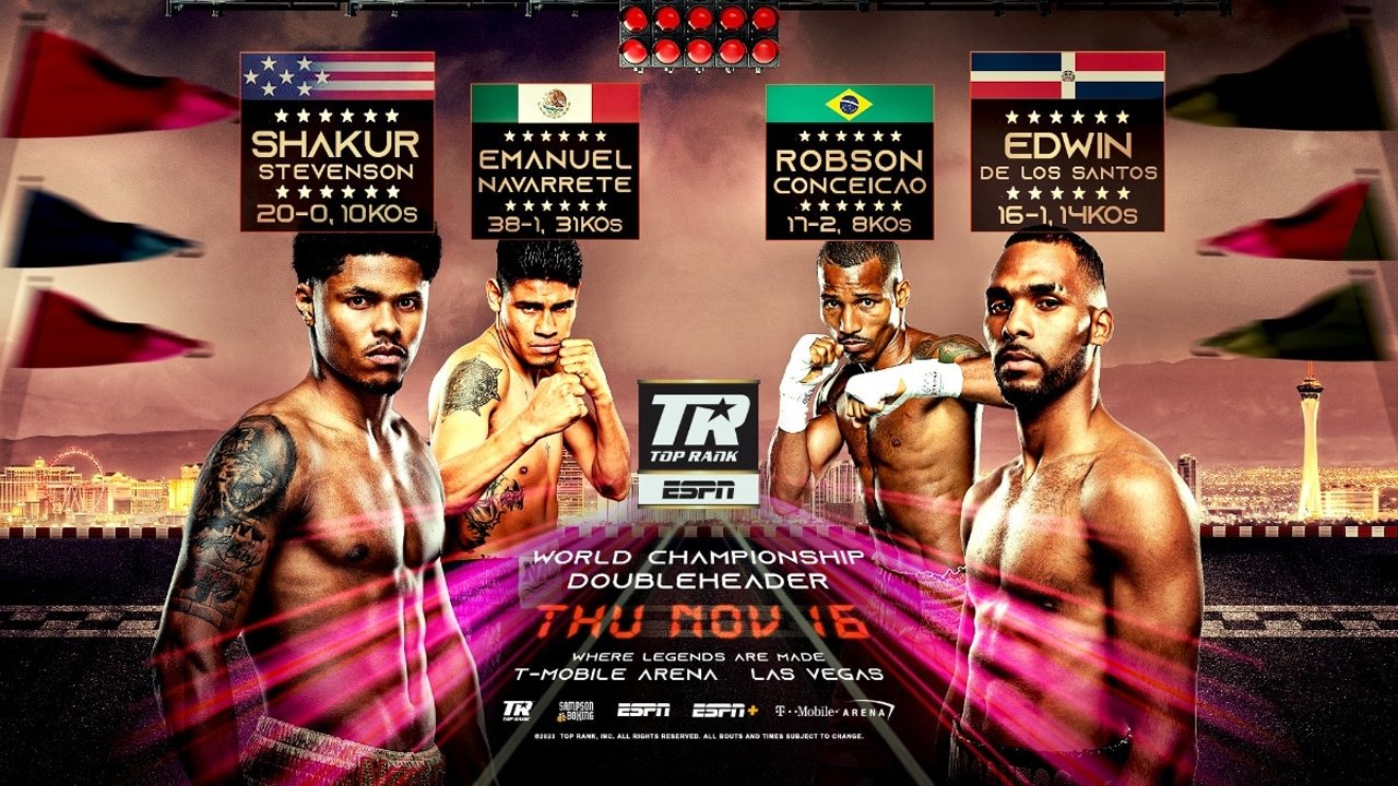 Shakur Stevenson vs. Edwin De Los Santos|Shakur Stevenson vs. Edwin De Los Santos